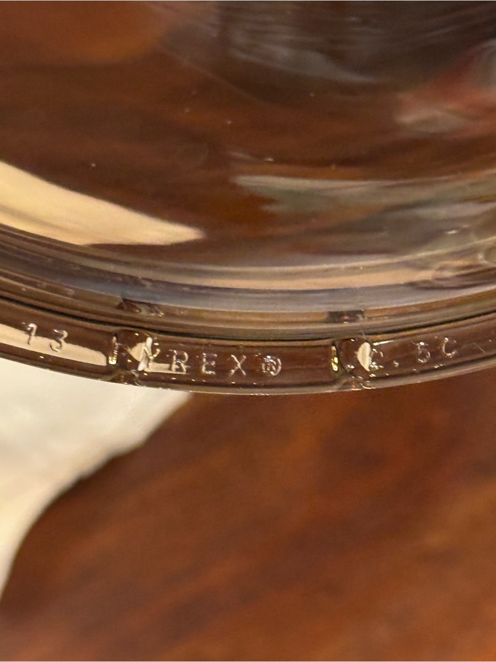 Pyrex Amber Glass Lids - Picture 6 of 11